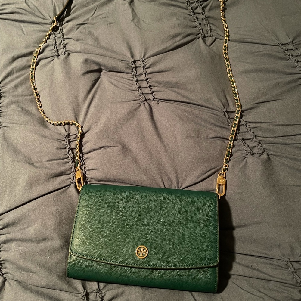 Green Tory Burch cross body